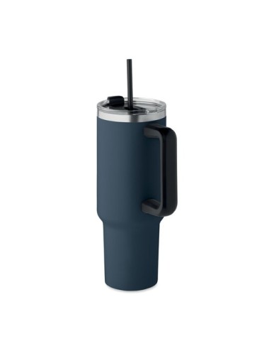 Gobelet isotherme personnalisé double paroi 1200ml SUMA Couleurs : bleu marine Matières : acier inoxydable recyclé cadeau affair