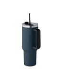 Gobelet isotherme personnalisé double paroi 1200ml SUMA Couleurs : bleu marine Matières : acier inoxydable recyclé cadeau affair
