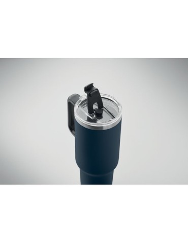 Gobelet isotherme personnalisé double paroi 1200ml SUMA Couleurs : bleu marine Matières : acier inoxydable recyclé livraison exp