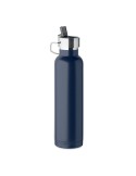 Bouteille isotherme  personnalisée 660 ml - RIFLOW Couleurs : bleu marine Matières : acier inoxydable recyclé