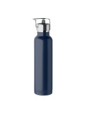 Bouteille isotherme  personnalisée 660 ml - RIFLOW Couleurs : bleu marine Matières : acier inoxydable recyclé impression haute d