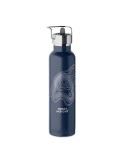 Bouteille isotherme  personnalisée 660 ml - RIFLOW Couleurs : bleu marine Matières : acier inoxydable recyclé accessoire événeme
