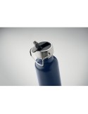 Bouteille isotherme  personnalisée 660 ml - RIFLOW Couleurs : bleu marine Matières : acier inoxydable recyclé marquage couleur é