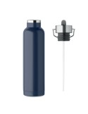 Bouteille isotherme  personnalisée 660 ml - RIFLOW Couleurs : bleu marine Matières : acier inoxydable recyclé personnalisation s