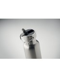 Bouteille isotherme  personnalisée 660 ml - RIFLOW Couleurs : argenté mat Matières : acier inoxydable recyclé personnalisable av