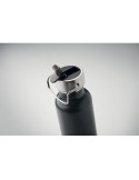 Bouteille isotherme  personnalisée 660 ml - RIFLOW Couleurs : noir Matières : acier inoxydable recyclé personnalisation rapide e