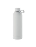 Bouteille isotherme double paroi 500 ml personnalisée - EMERALD Couleurs : blanc Matières : acier inoxydable recyclé