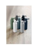 Bouteille isotherme double paroi 500 ml personnalisée - EMERALD Couleurs : gris Matières : acier inoxydable recyclé impression l