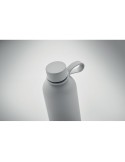 Bouteille isotherme double paroi 500 ml personnalisée - EMERALD Couleurs : gris Matières : acier inoxydable recyclé marquage las
