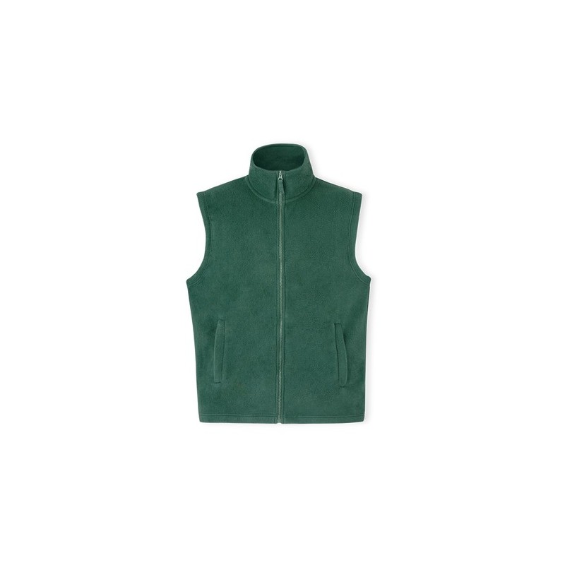 Gilet Polaire Personnalisable Éco-responsable Destin Matières : polyester Taille textile : L Couleurs : noir goodies publicitair