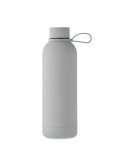 Bouteille isotherme double paroi 500 ml personnalisée - EMERALD Couleurs : gris Matières : acier inoxydable recyclé goodies entr