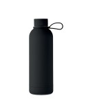 Bouteille isotherme double paroi 500 ml personnalisée - EMERALD Couleurs : noir Matières : acier inoxydable recyclé objet promot