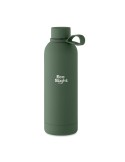 Bouteille isotherme double paroi 500 ml personnalisée - EMERALD Couleurs : vert foncé Matières : acier inoxydable recyclé goodie
