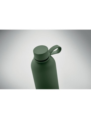 Bouteille isotherme double paroi 500 ml personnalisée - EMERALD Couleurs : vert foncé Matières : acier inoxydable recyclé goodie
