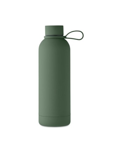 Bouteille isotherme double paroi 500 ml personnalisée - EMERALD Couleurs : vert foncé Matières : acier inoxydable recyclé cadeau