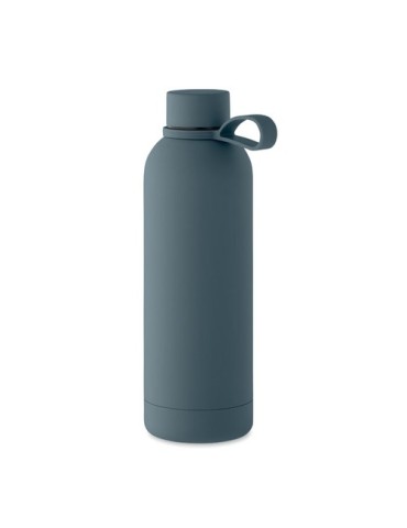 Bouteille isotherme double paroi 500 ml personnalisée - EMERALD Couleurs : bleu pétrole Matières : acier inoxydable recyclé impr