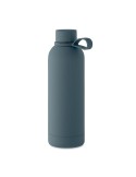 Bouteille isotherme double paroi 500 ml personnalisée - EMERALD Couleurs : bleu pétrole Matières : acier inoxydable recyclé impr