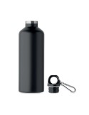 Bouteille isotherme  double paroi 500 ml - CARABI Couleurs : noir Matières : acier inoxydable recyclé cadeau entreprise pas cher