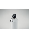 Bouteille isotherme  double paroi 500 ml - CARABI Couleurs : blanc Matières : acier inoxydable recyclé marquage laser ultra préc