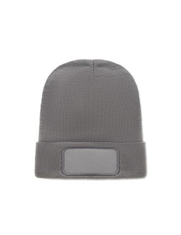 Bonnet unisexe  en RPET polyester personnalisé - CAPNIT Matières : PET recyclé Couleurs : pierre personnalisable avec votre logo