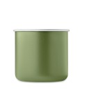Tasse personnalisée en acier inox recyclé - CARIBU Couleurs : vert foncé Matières : acier inoxydable recyclé personnalisation ra