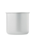 Tasse personnalisée en acier inox recyclé - CARIBU Couleurs : blanc Matières : acier inoxydable recyclé marquage laser ultra pré