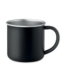 Tasse personnalisée en acier inox recyclé - CARIBU Couleurs : noir Matières : acier inoxydable recyclé personnalisable avec votr