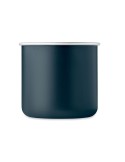 Tasse personnalisée en acier inox recyclé - CARIBU Couleurs : bleu marine Matières : acier inoxydable recyclé impression haute d