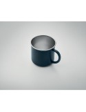 Tasse personnalisée en acier inox recyclé - CARIBU Couleurs : bleu marine Matières : acier inoxydable recyclé marquage couleur é