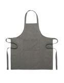 Tablier personnalisé en coton recyclé - Idéal pour les pros CUINA pas cher Matières : coton recyclé Couleurs : noir personnalisa
