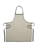 Tablier personnalisé en coton recyclé - Idéal pour les pros CUINA pas cher Matières : coton recyclé Couleurs : noir marquage las