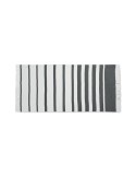 Serviette de plage  personnalisée 70x140cm - SEAQUAL® Matières : coton recyclé Couleurs : gris livraison express 24h 48h