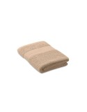 Serviette de bain éponge personnalisée en coton organique 50x30cm SERRY Matières : coton biologique Couleurs : ivoire
