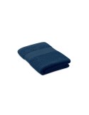 Serviette de bain éponge personnalisée en coton organique 50x30cm SERRY Matières : coton biologique Couleurs : bleu cadeau entre