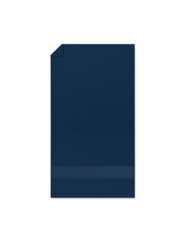 Serviette de bain éponge personnalisée en coton organique 50x30cm SERRY Matières : coton biologique Couleurs : bleu objet promo 