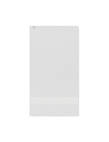 Serviette de bain éponge personnalisée en coton organique 50x30cm SERRY Matières : coton biologique Couleurs : blanc cadeau coll