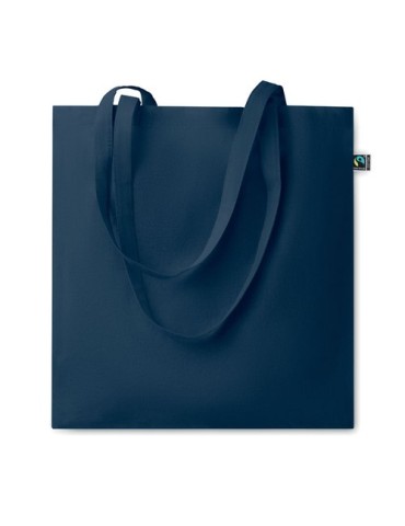 Sac shopping  personnalisé 140gr/m² - Fairtrade OSOLE COLOUR Matières : coton Couleurs : bleu