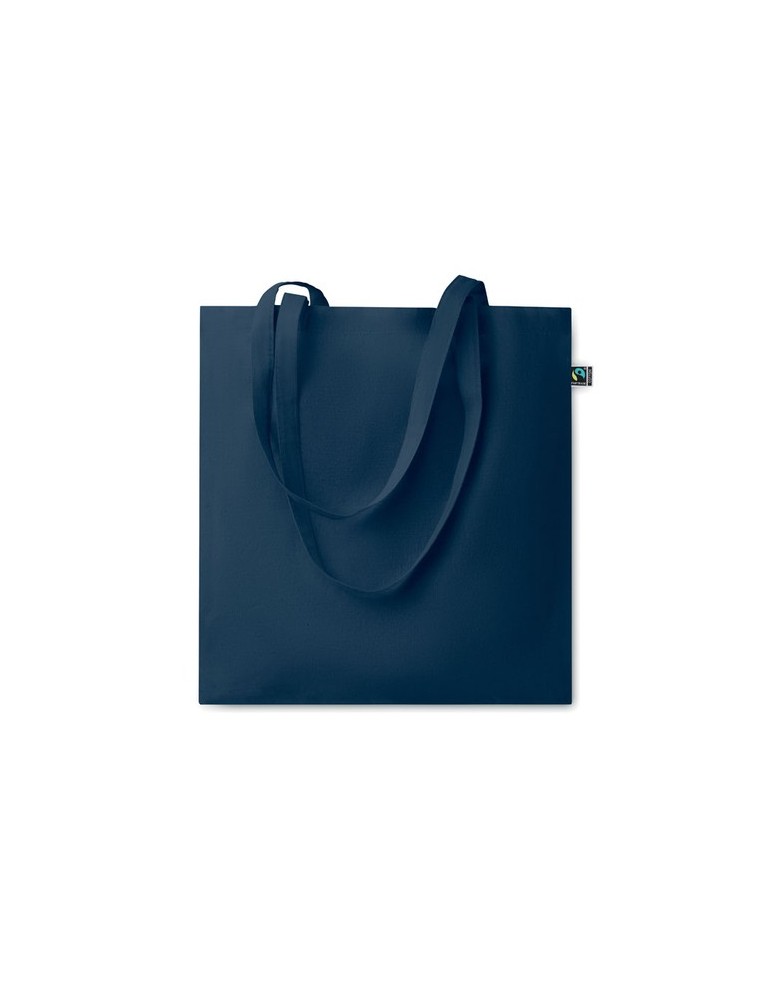 Sac shopping  personnalisé 140gr/m² - Fairtrade OSOLE COLOUR Matières : coton Couleurs : bleu