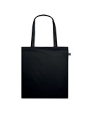 Sac shopping  personnalisé 140gr/m² - Fairtrade OSOLE COLOUR Matières : coton Couleurs : noir goodies personnalisé en stock