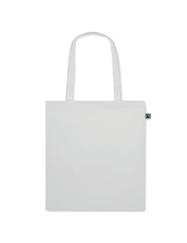 Sac shopping  personnalisé 140gr/m² - Fairtrade OSOLE COLOUR Matières : coton Couleurs : blanc goodies publicitaire durable