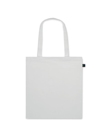 Sac shopping  personnalisé 140gr/m² - Fairtrade OSOLE COLOUR Matières : coton Couleurs : blanc personnalisation rapide en France