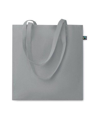 Sac shopping  personnalisé 140gr/m² - Fairtrade OSOLE COLOUR Matières : coton Couleurs : gris marquage laser ultra précis
