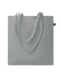 Sac shopping  personnalisé 140gr/m² - Fairtrade OSOLE COLOUR Matières : coton Couleurs : gris marquage laser ultra précis