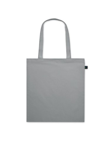 Sac shopping  personnalisé 140gr/m² - Fairtrade OSOLE COLOUR Matières : coton Couleurs : gris cadeau collaborateur premium