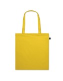 Sac shopping  personnalisé 140gr/m² - Fairtrade OSOLE COLOUR Matières : coton Couleurs : jaune objet promotionnel éco-responsabl