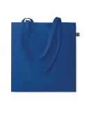 Sac shopping  personnalisé 140gr/m² - Fairtrade OSOLE COLOUR Matières : coton Couleurs : bleu royal personnalisable avec votre l