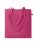 Sac shopping  personnalisé 140gr/m² - Fairtrade OSOLE COLOUR Matières : coton Couleurs : fuchsia cadeau collaborateur premium