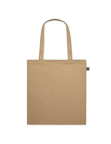 Sac shopping  personnalisé 140gr/m² - Fairtrade OSOLE COLOUR Matières : coton Couleurs : ivoire cadeau client original