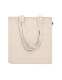 Sac shopping  en coton bio personnalisé - BENTE Matières : coton Couleurs : beige cadeau entreprise pas cher