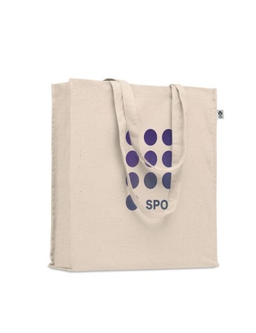 Sac shopping  en coton bio personnalisé - BENTE Matières : coton Couleurs : beige goodies publicitaire événementiel